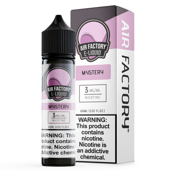 Air Factory Mystery 60mL freebase e-liquid bottle