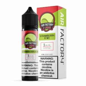 Air Factory Strawberry Kiwi 60mL freebase e-liquid bottle and box