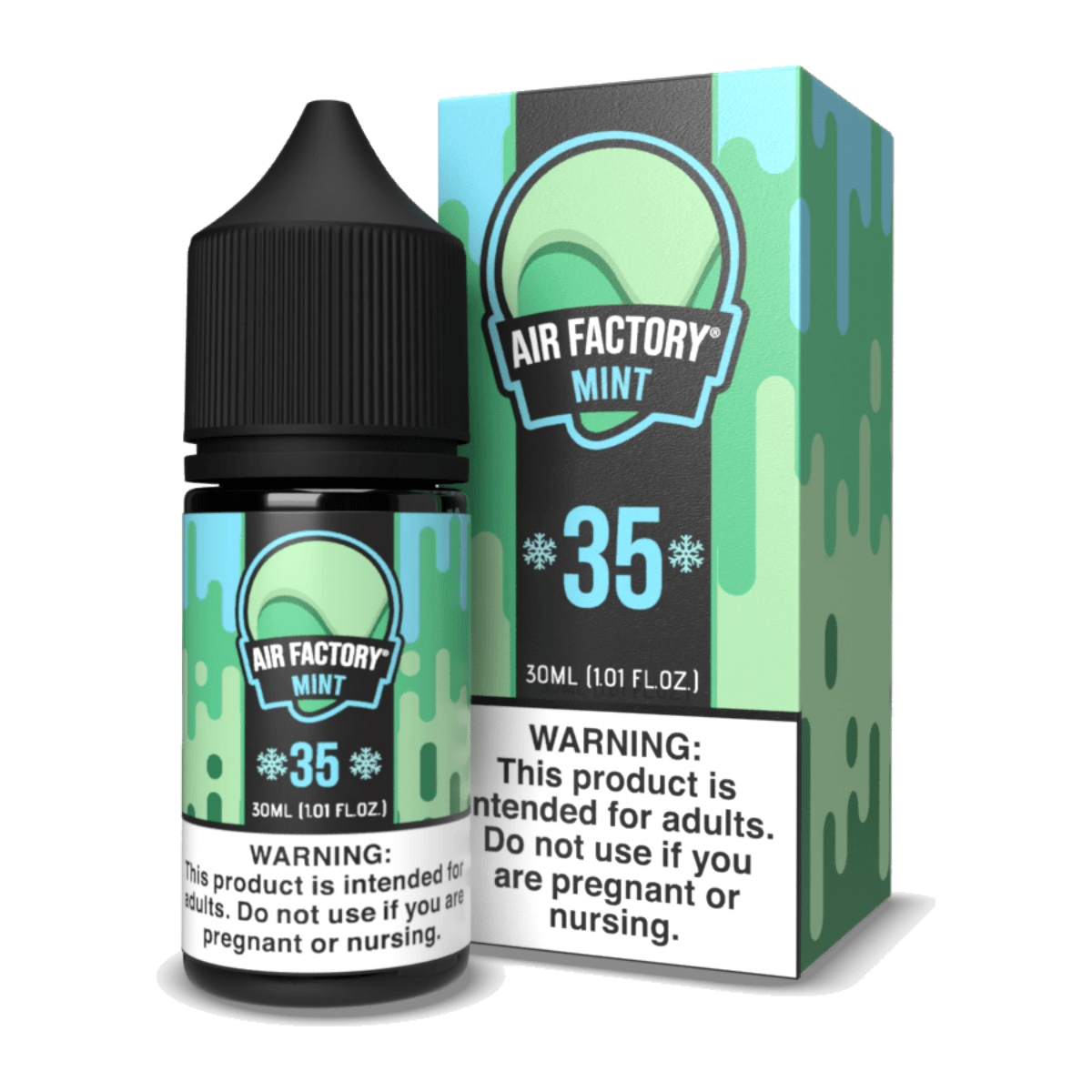 Nixodine Air Factory Mint 30mL bottle