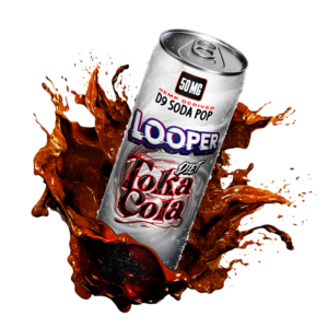 Looper D9 Soda Pop Diet Toka Cola 50mg can