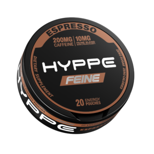 HYPPE FEINE Espresso single can, 20 caffeine pouches