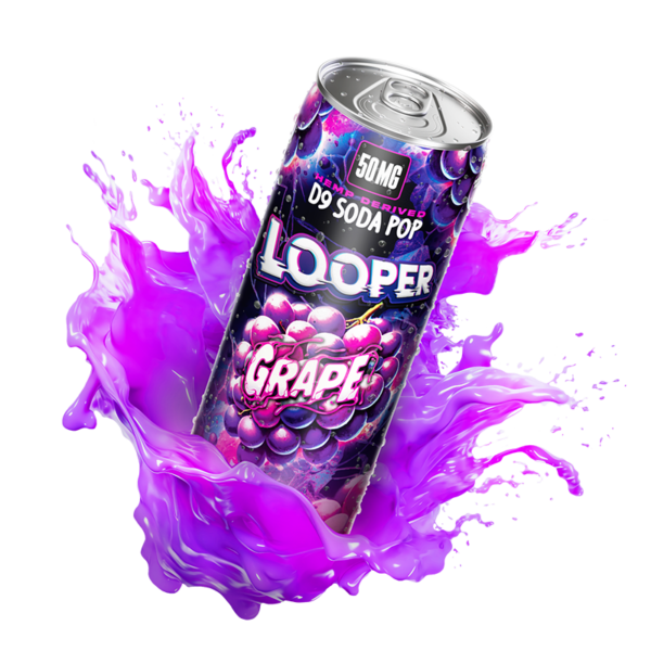Looper D9 Soda Pop Grape 50mg can