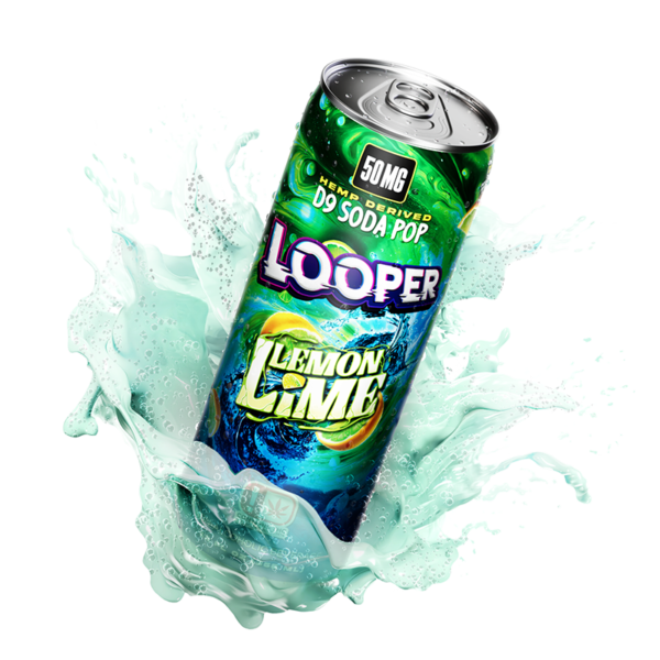 Looper D9 Soda Pop Lemon Lime 50mg can