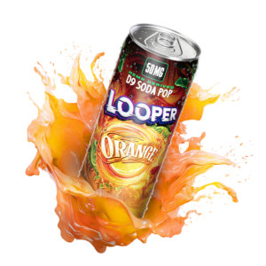 Looper D9 Soda Pop Orange 50mg can