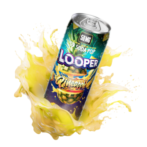 Looper D9 Soda Pop Pineapple 50mg can