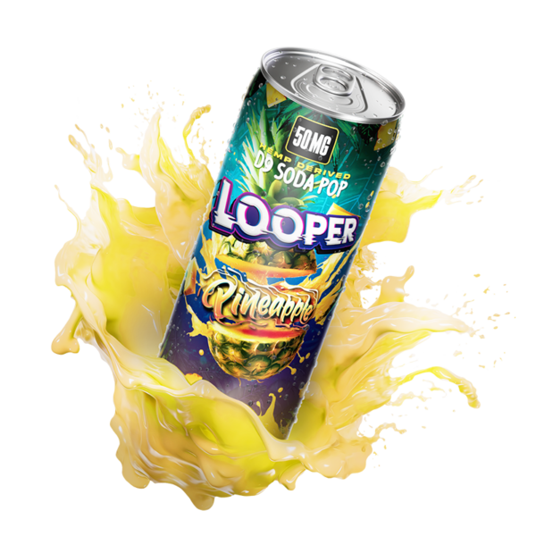 Looper D9 Soda Pop Pineapple 50mg can