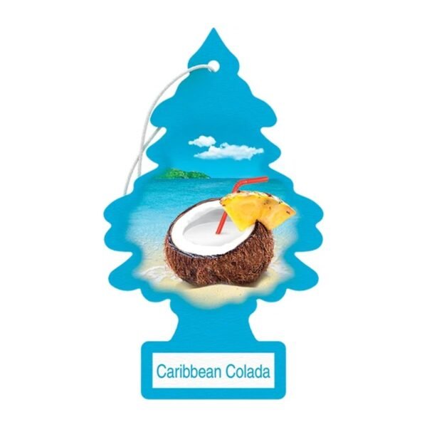 Little Trees Caribbean Colada hanging car air freshener
