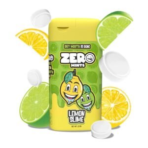 Zero Mints Lemon Slime lemon-lime dry-mouth mints tin