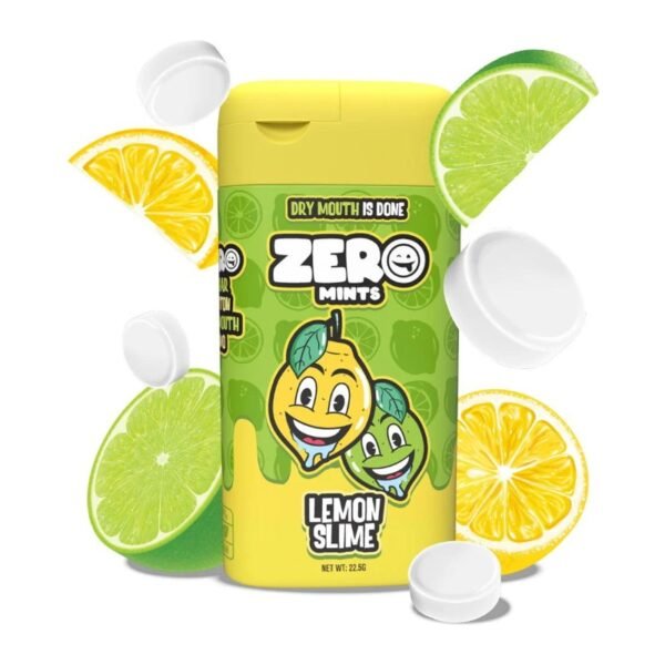Zero Mints Lemon Slime lemon-lime dry-mouth mints tin